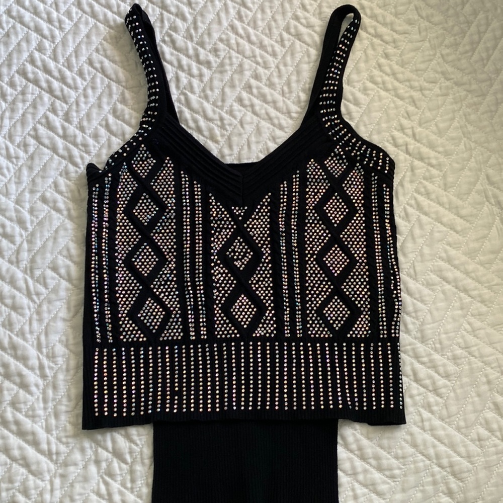 Blouse size small black